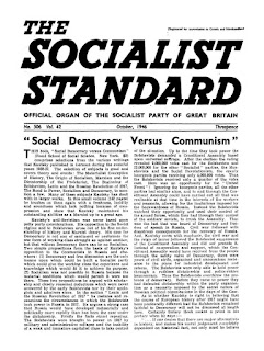 , Actu socialisme: Socialist Standard Past &amp; Present: M. Thurtle a raté (1946)